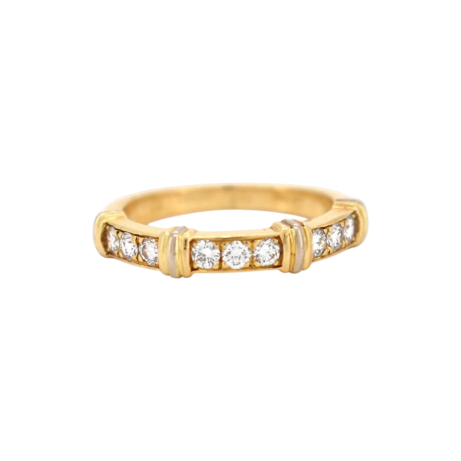CARTIER "Contessa" Ring in Yellow gold and Diamonds