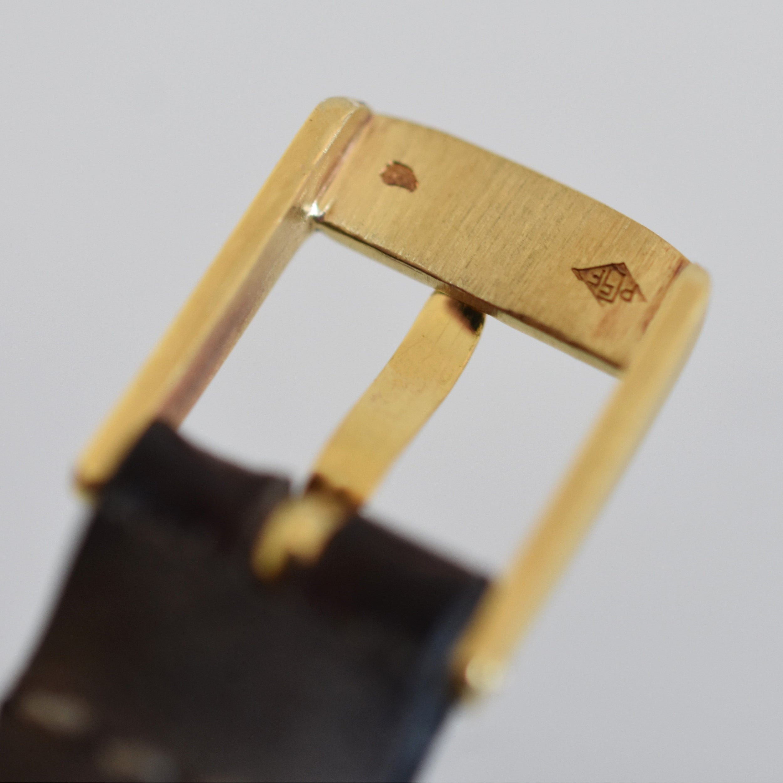 VACHERON CONSTANTIN Watch for CHAUMET in yellow gold, leather, and Diamonds