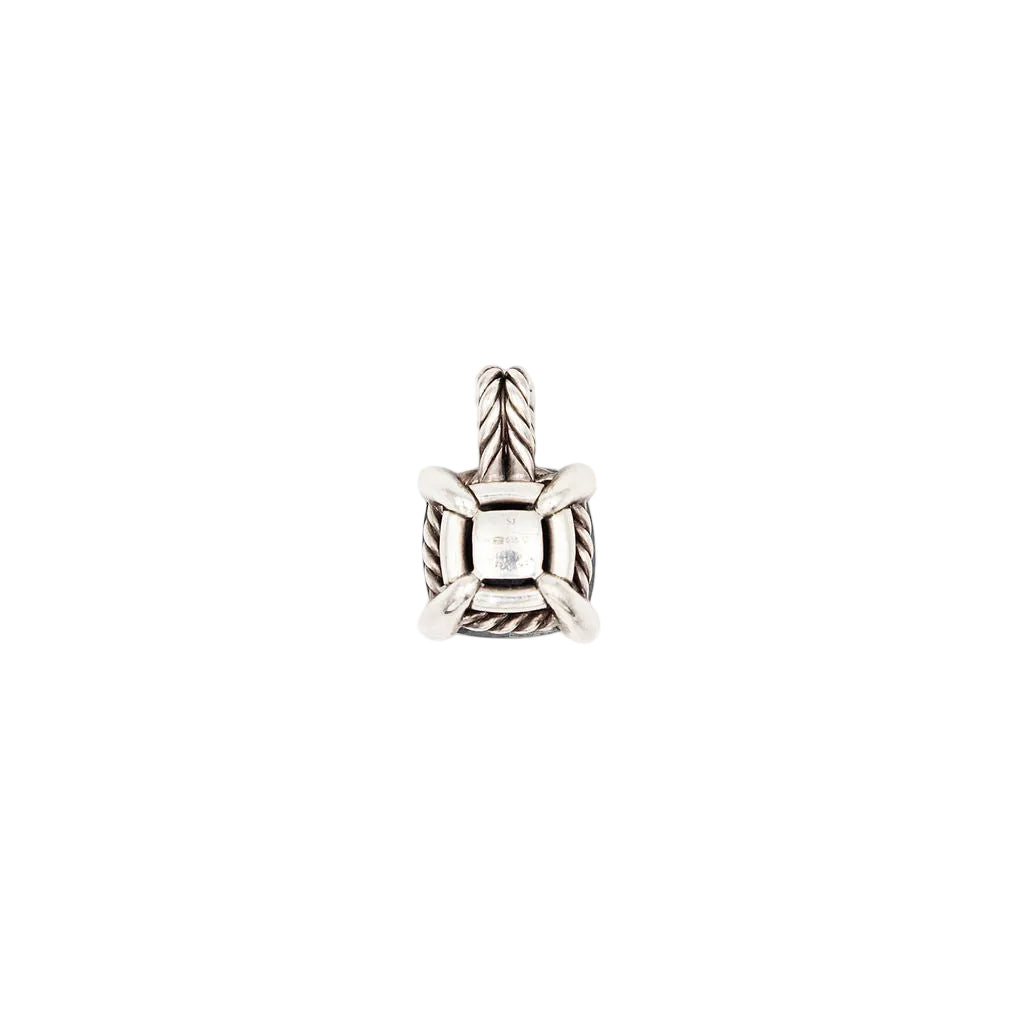 DAVID YURMAN pendant in silver, hematite, and diamond