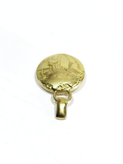 Yellow Gold Globe Pendant