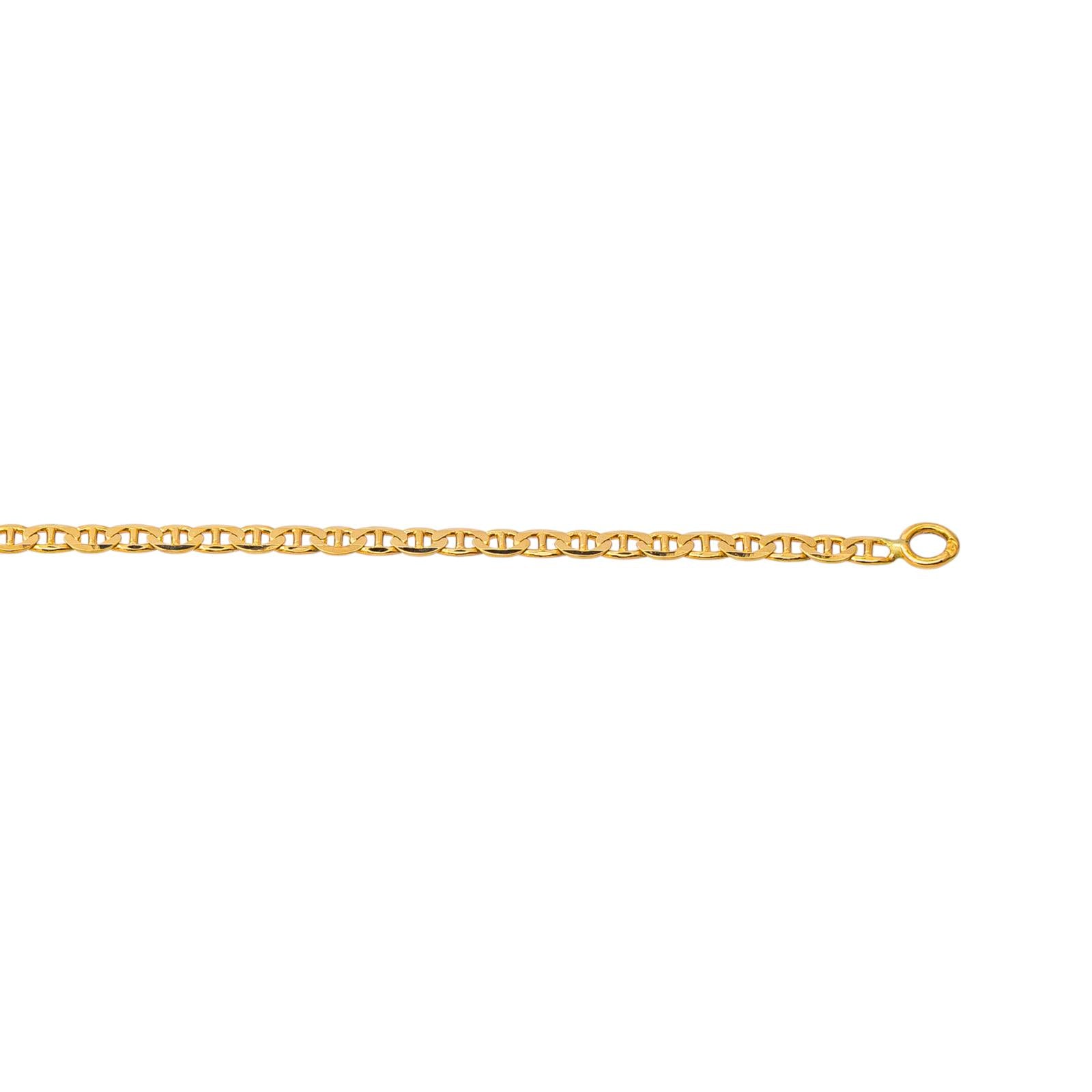 Necklace Link Anchor Chain Yellow gold
