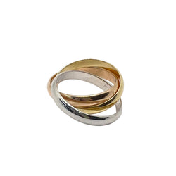 Cartier 18-karat gold Trinity ring