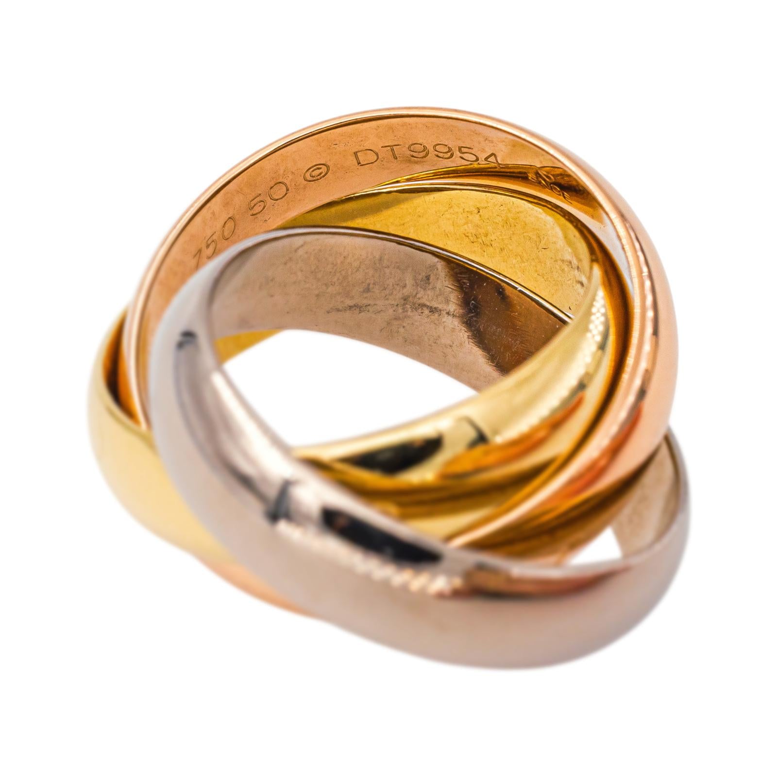 Cartier Bague Trinity Or jaune