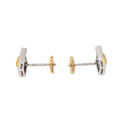 Boucles d'oreilles Or blanc Diamant