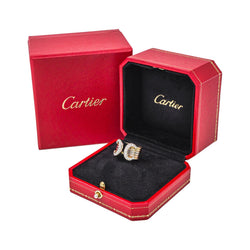 Cartier "C de Cartier" Ring in Yellow Gold with Diamonds