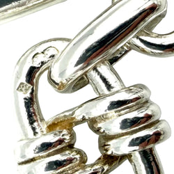 HERMÈS "Cybelle" Silver Link Necklace