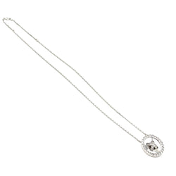 Necklace Pendant VAN CLEEF & ARPELS "Boutonnière" in White gold and Diamonds
