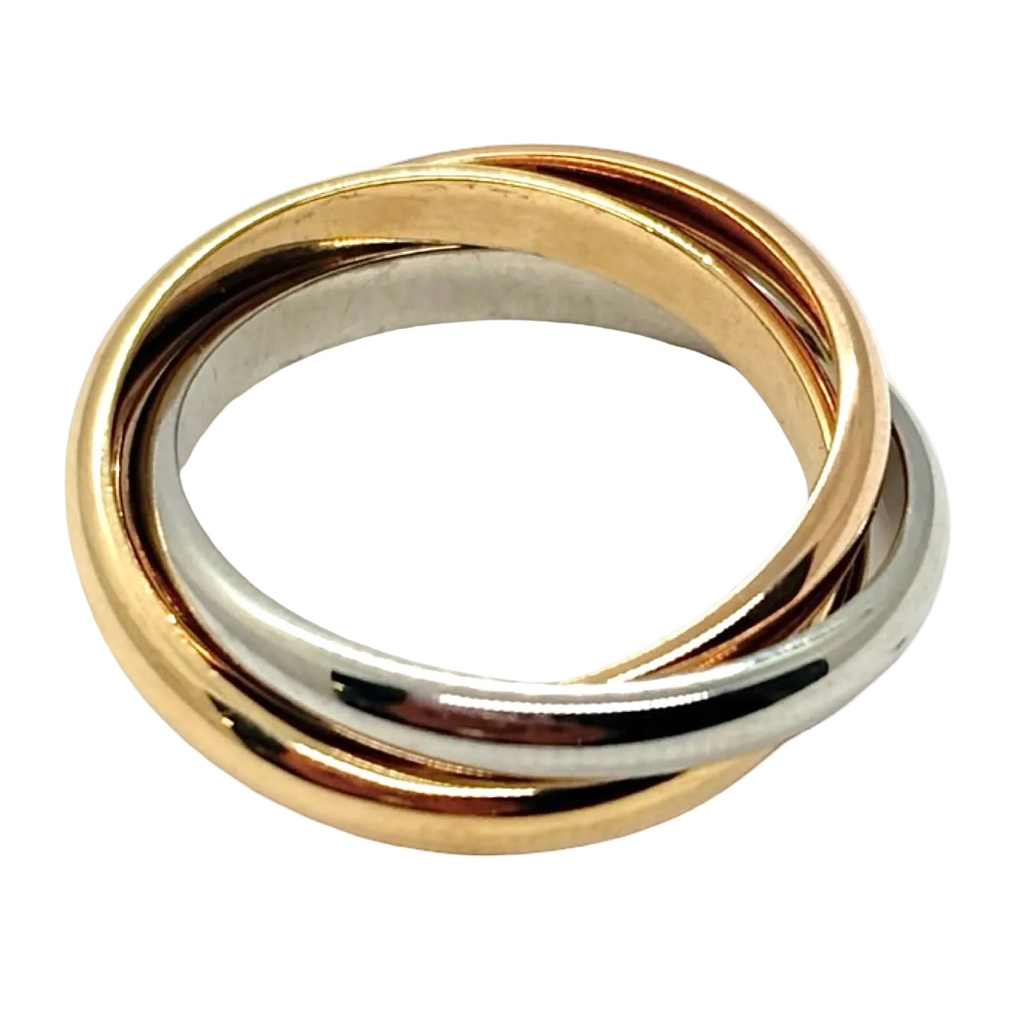 Wedding Band in White gold, Yellow gold, and Rose gold