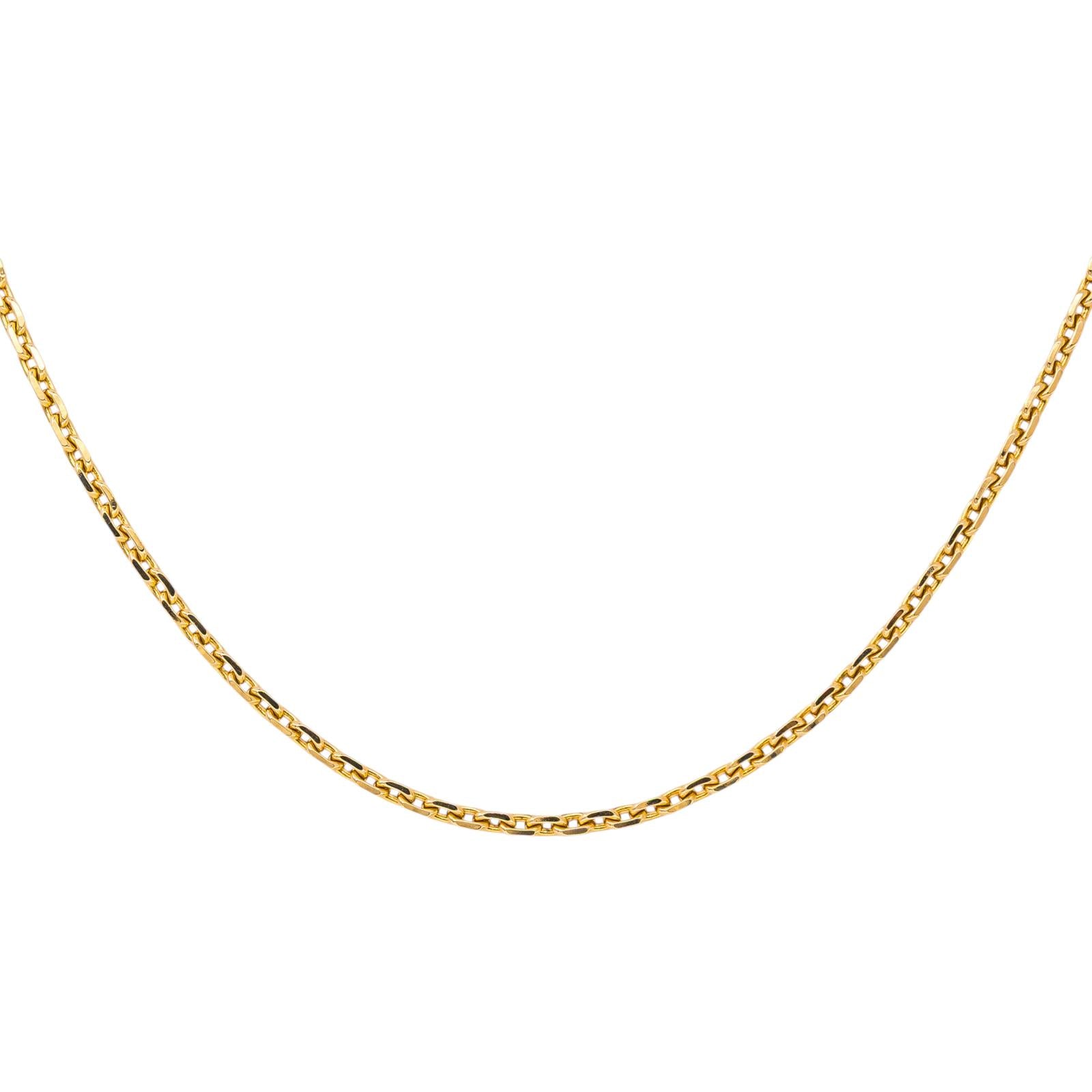 Yellow Gold Forçat Link Necklace