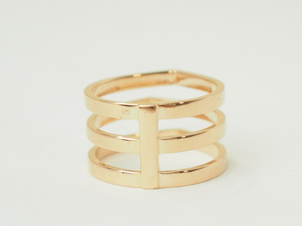 REPOSSI "Antifer" Ring in rose gold
