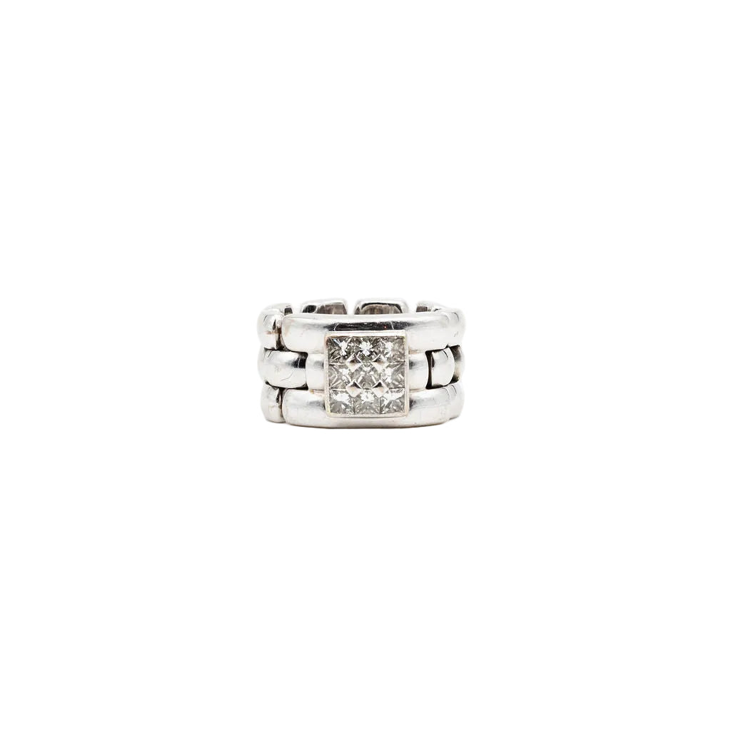 Ring CHAUMET in white gold and diamonds