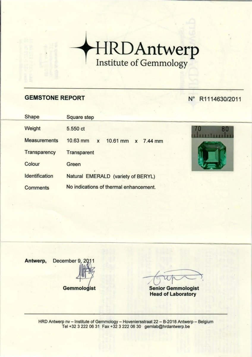 Certified 5.55 Carat Colombian Natural Emerald Heart Diamond Ring - Castafiore