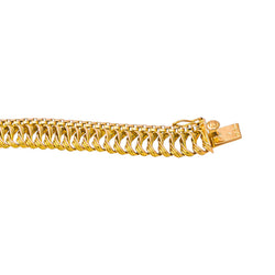 Yellow gold necklace