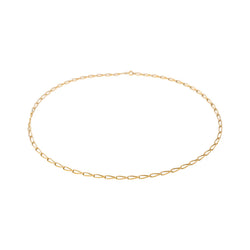 Yellow Gold Horse-Link Necklace