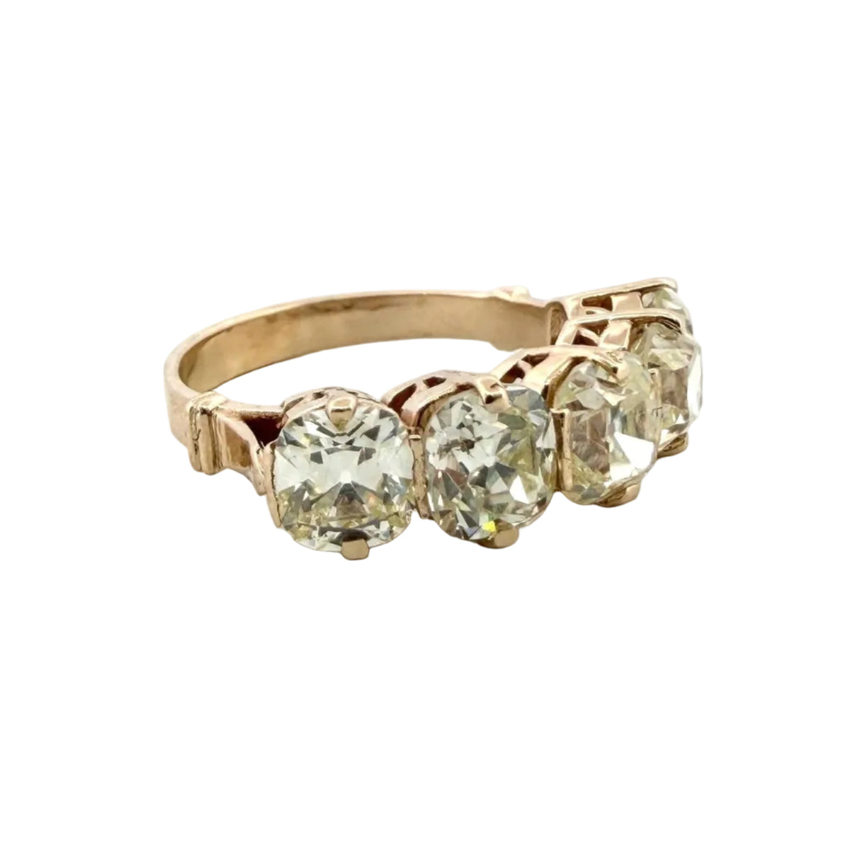 White Gold and Diamond Wedding Band