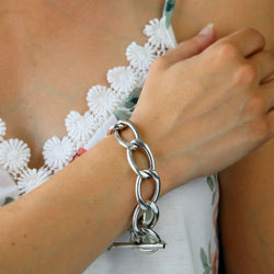 Silver Link Bracelet