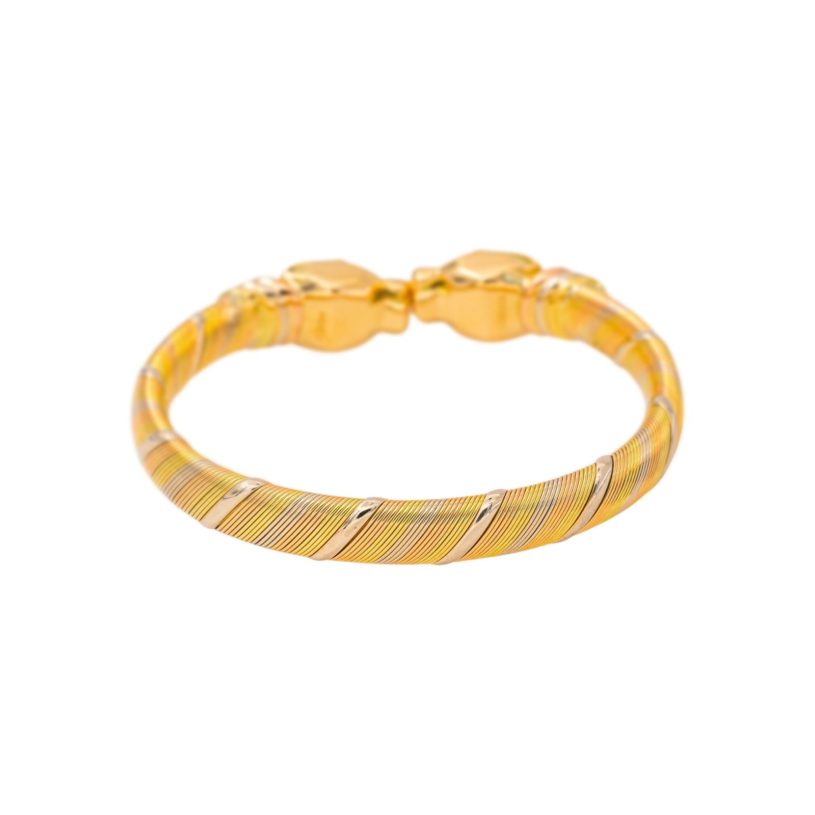 Cartier Panther Bangle Bracelet in Yellow gold