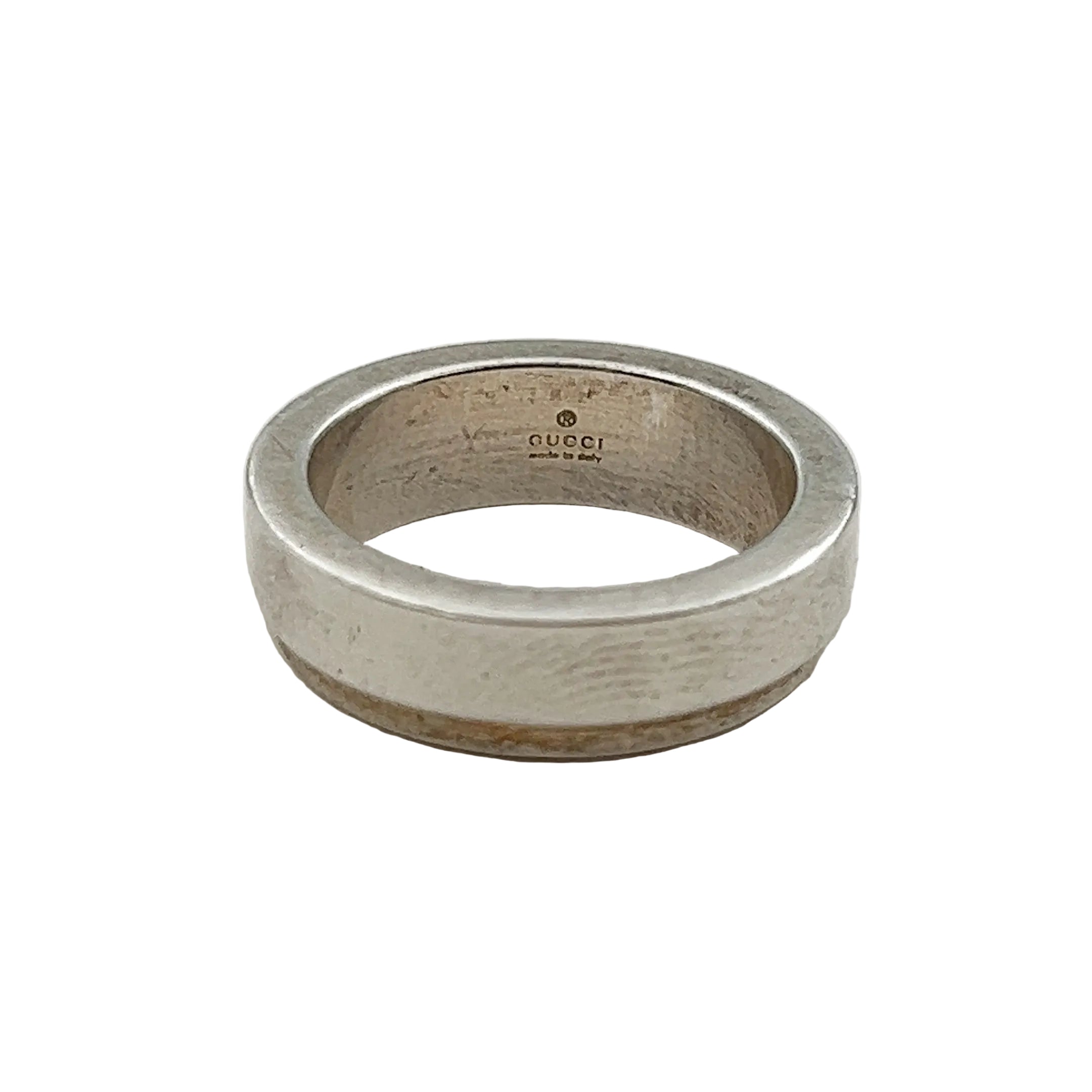 GUCCI Silver Bangle Ring