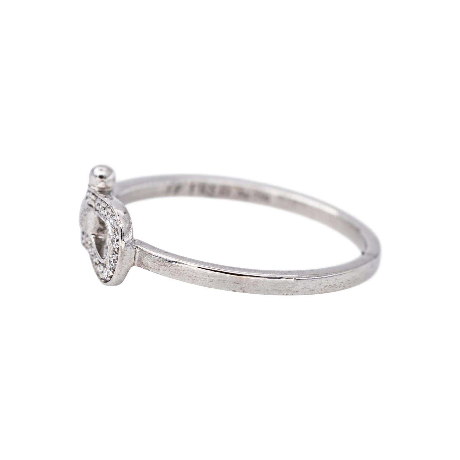 Fred Ring, Force 10, White gold, Diamond