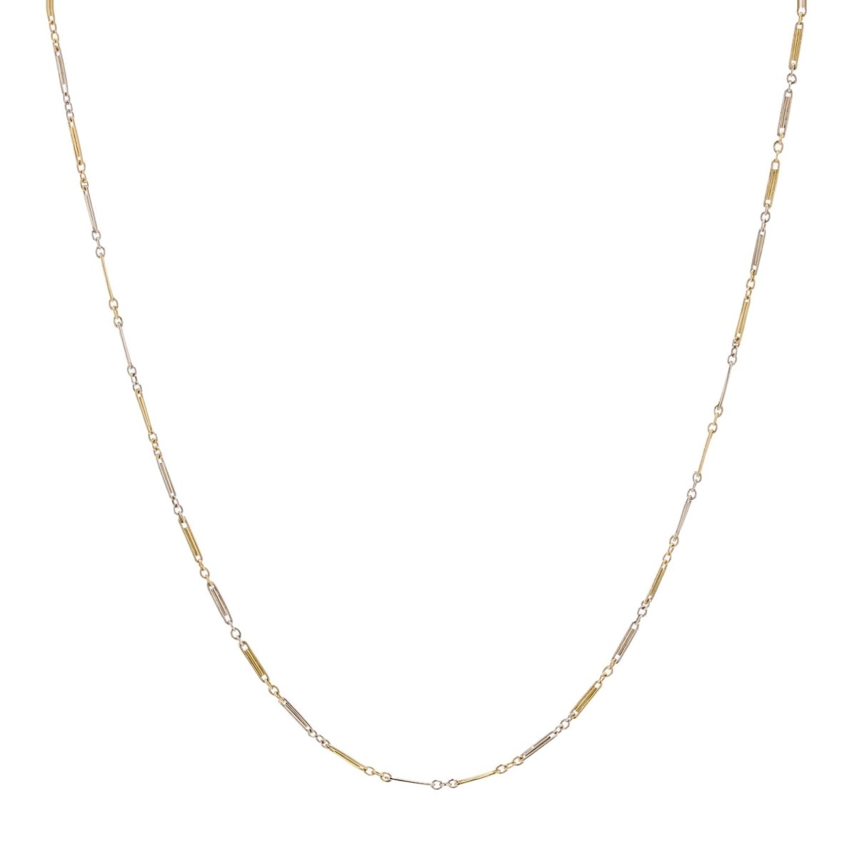 Chaine ANCIENNE Agrafes en or jaune - Castafiore