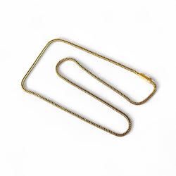 Chaine en maille "Palmier" en or jaune - Castafiore