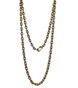 Chaine en or jaune à maille byzantine - Castafiore