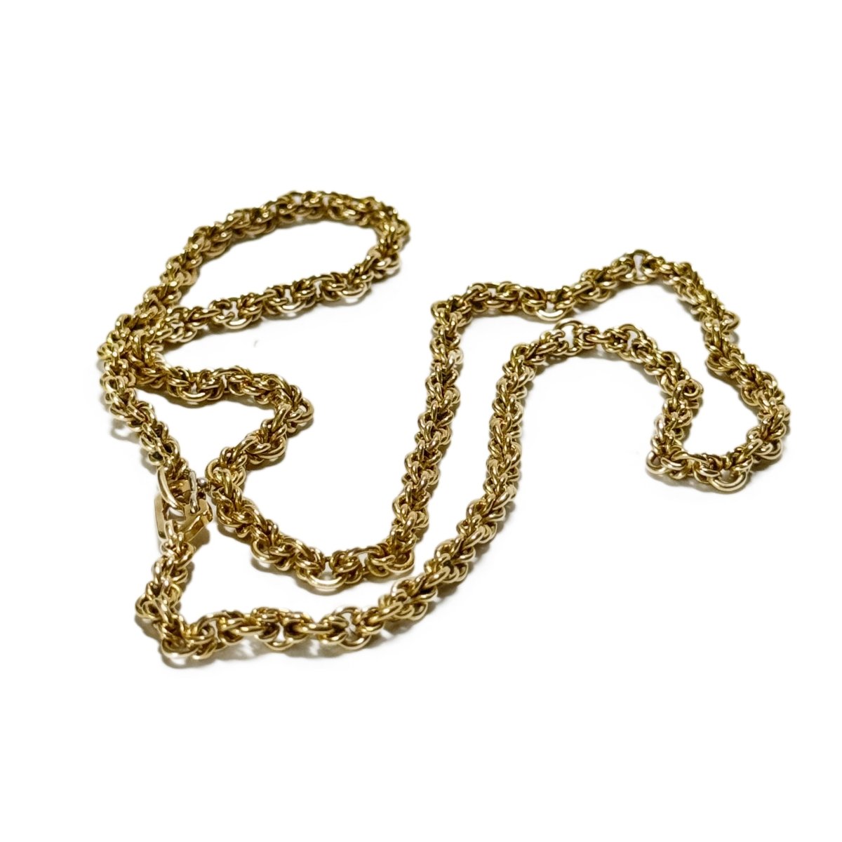 Chaine en or jaune à maille byzantine - Castafiore