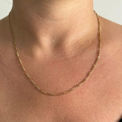 Chaîne En or maille Figaro - Castafiore