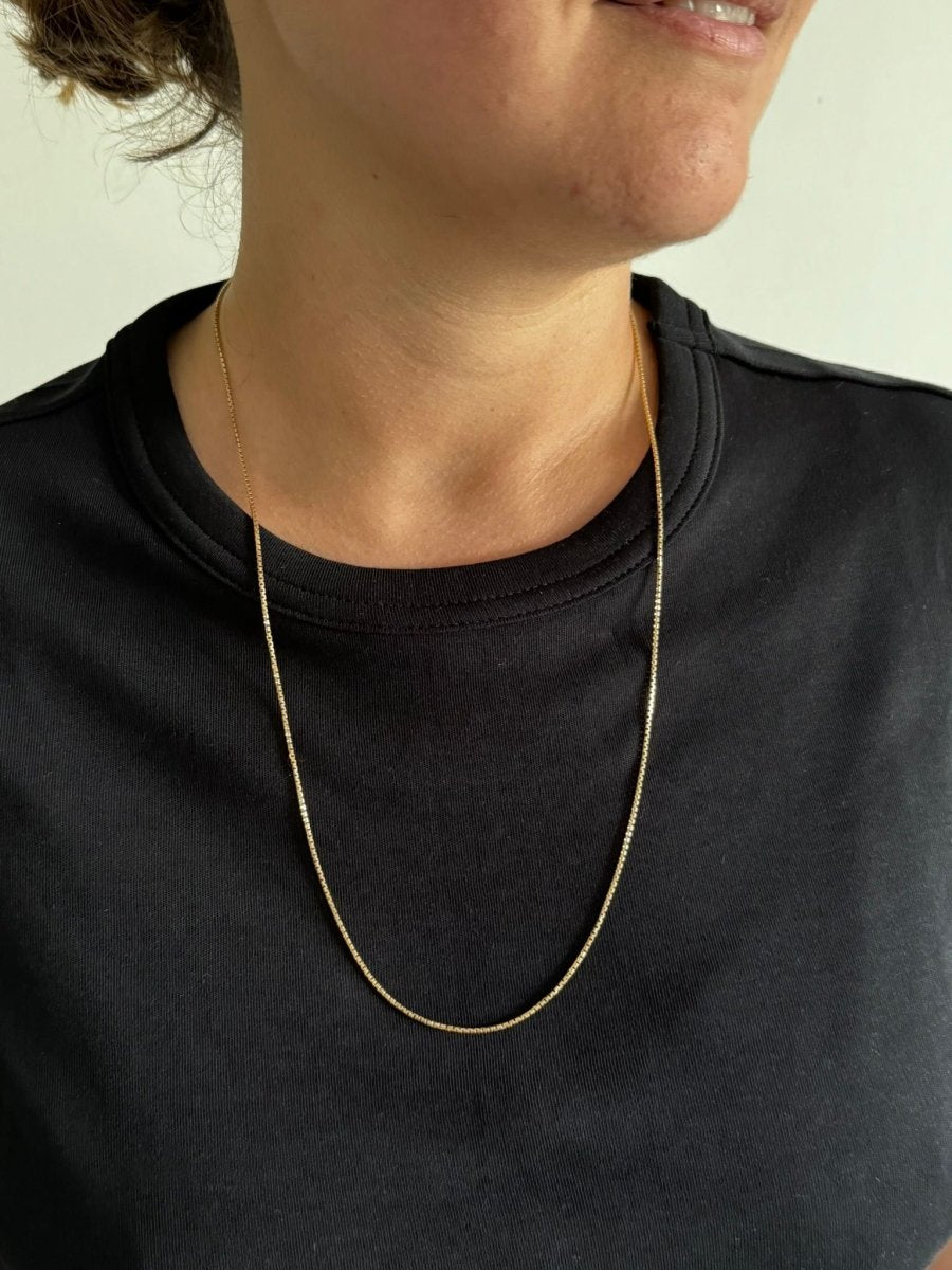 Chaîne En or mailles vénitiennes - Castafiore