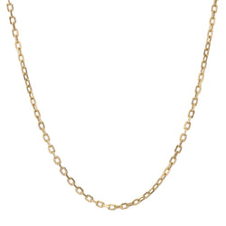 Chaine MAILLE Forçat en or jaune - Castafiore