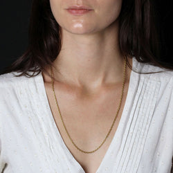 Chaine maille forçat en or jaune - Castafiore