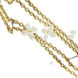 Chaine maille forçat ronde or jaune