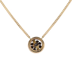 Gourmet link chain with antique pearl motif and diamonds