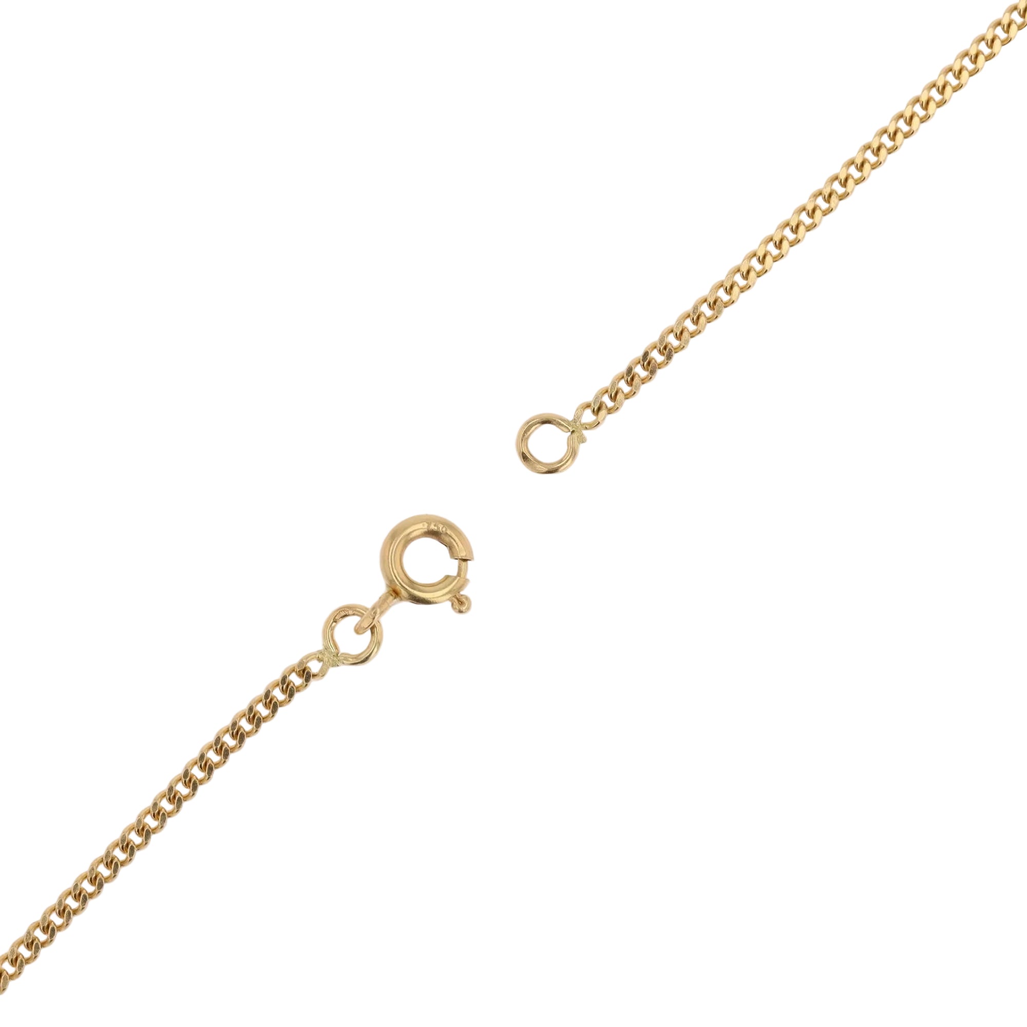 Gourmet link chain with antique pearl motif and diamonds