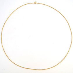 Chaîne or jaune maille forçat limée - Castafiore