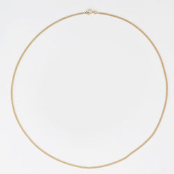 Chaine or jaune maille gourmette limée - Castafiore