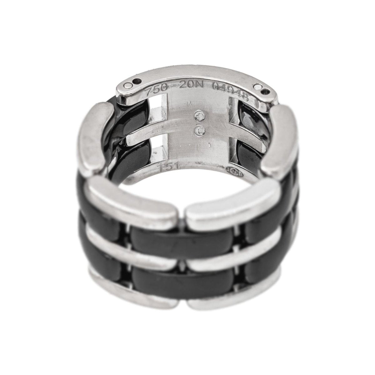 Chanel Bague Ultra Or blanc - Castafiore