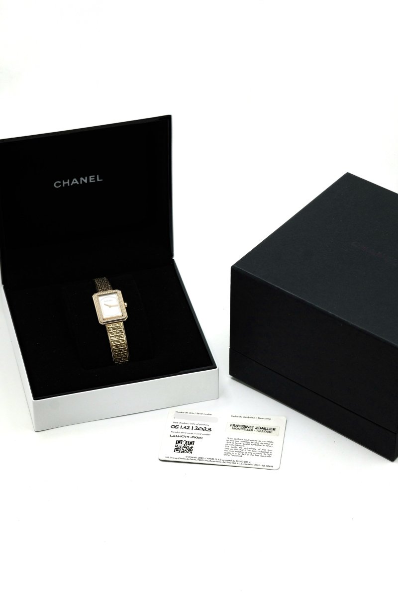 Chanel Boy·Friend "Tweed" - ref. H4881 - 2023 (full set) - Castafiore