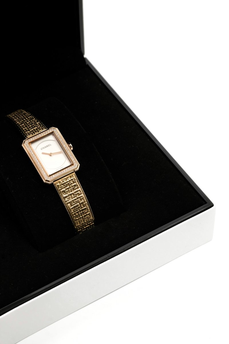 Chanel Boy·Friend "Tweed" - ref. H4881 - 2023 (full set) - Castafiore