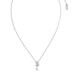 CHANEL Collier Eternal 5 or blanc diamants - Castafiore