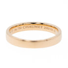 Chaumet Bague Alliance Rubans Or rose Diamant - Castafiore