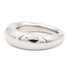 Chaumet Bague Jonc Or blanc - Castafiore