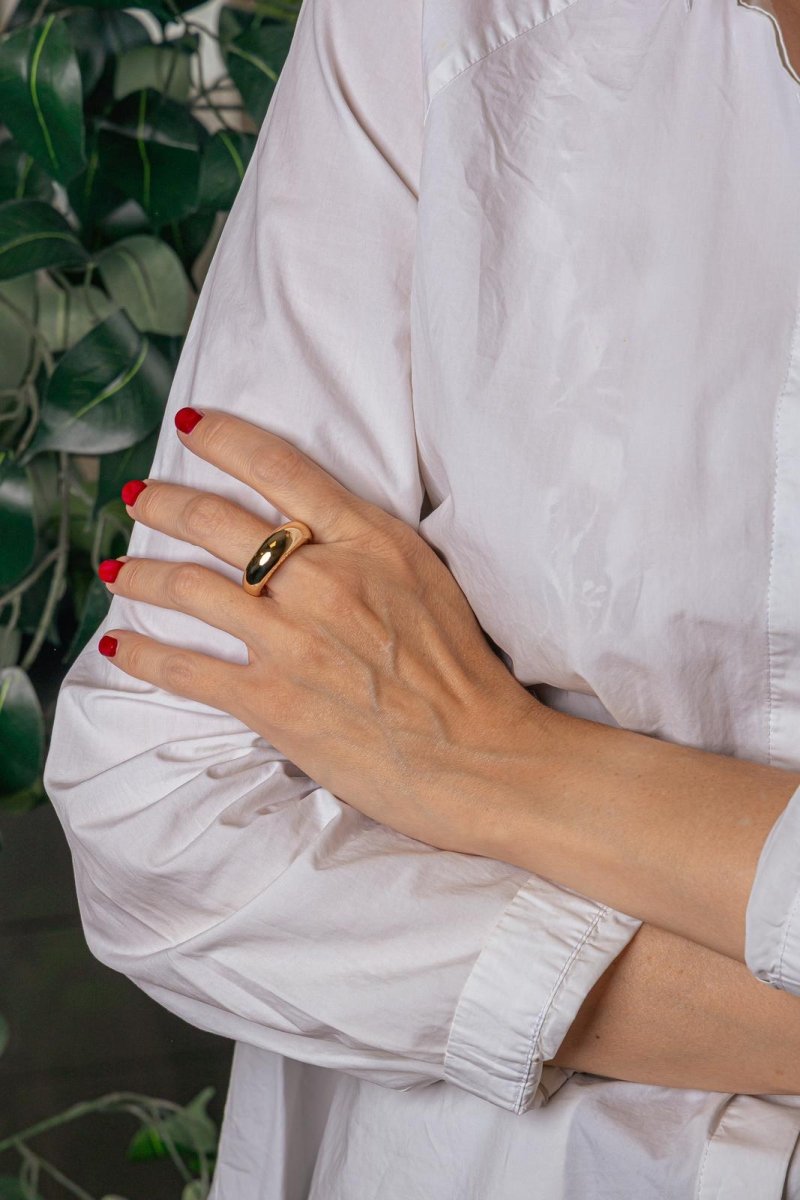 Chaumet Bague Jonc Or jaune - Castafiore