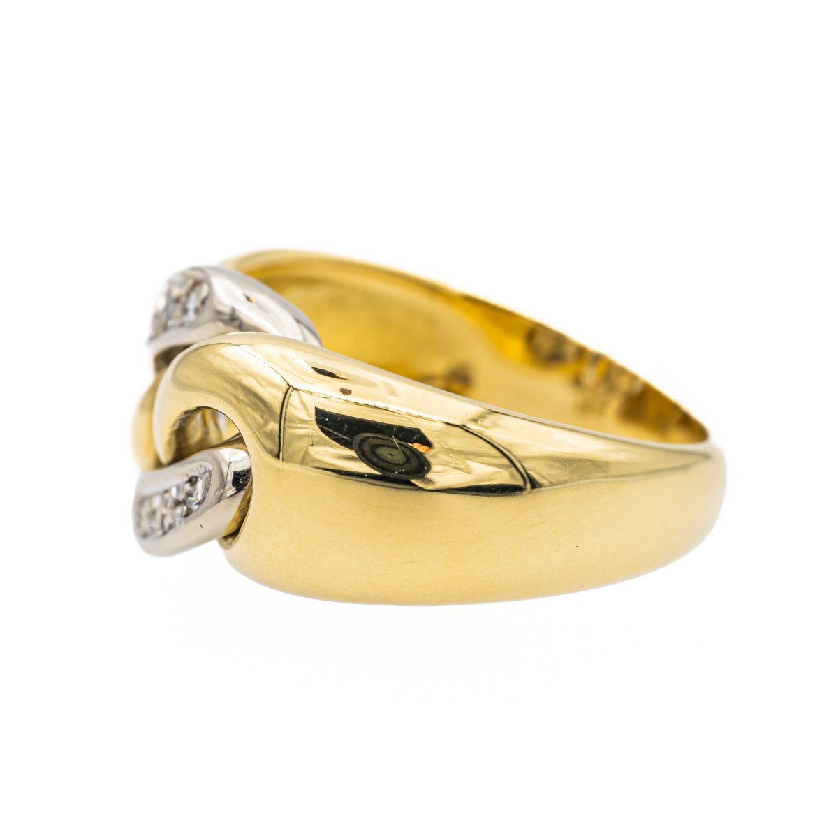 Chaumet Bague Liens Or jaune Diamant - Castafiore