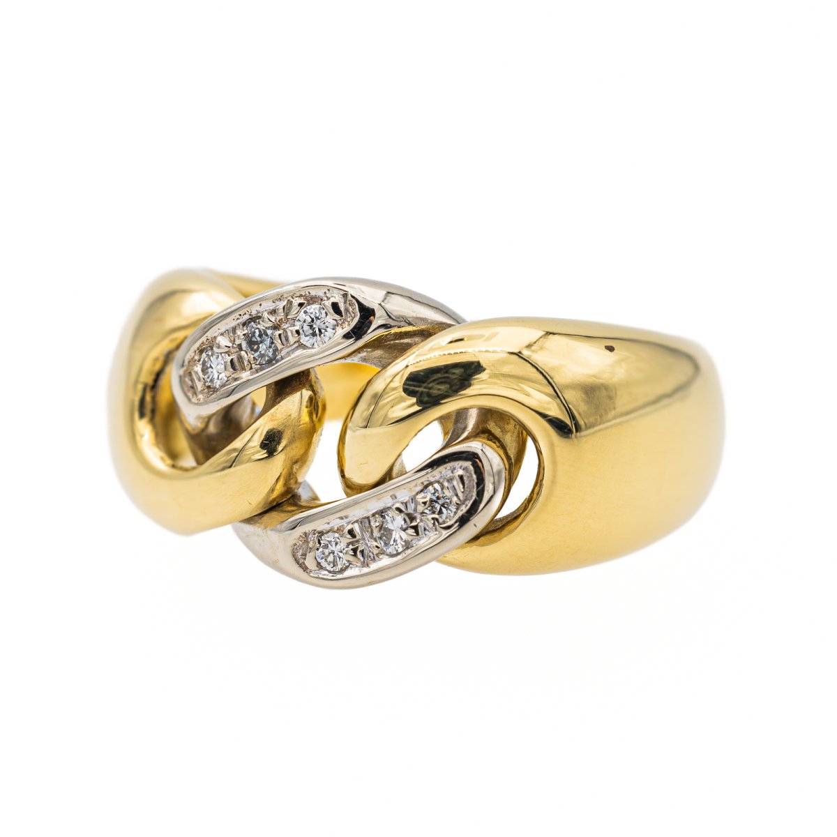 Chaumet Bague Liens Or jaune Diamant - Castafiore