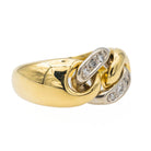 Chaumet Bague Liens Or jaune Diamant - Castafiore