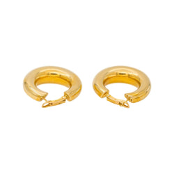 Chaumet Boucles d'oreilles Créoles Or jaune - Castafiore