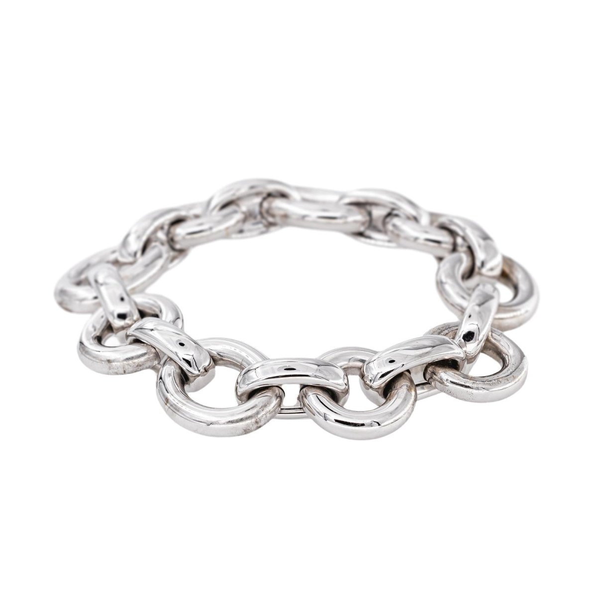 Chaumet Bracelet maillons Jaseron Or blanc - Castafiore