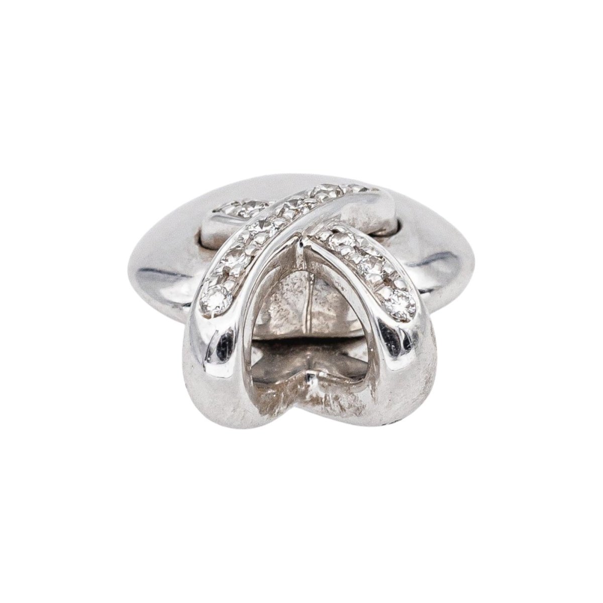 Chaumet Collier Pendentif Liens Or blanc Diamant - Castafiore