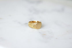 Chevalière Ancienne Tête de Faune en Or Jaune - Castafiore